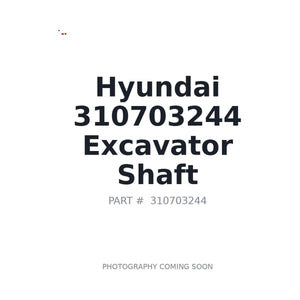 XCMG 310703244 Excavator Shaft | Stocked in BC, Ships Canada-Wide