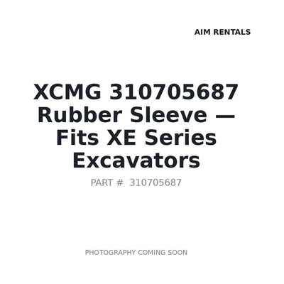 310705687 XCMG Hydraulic Seals