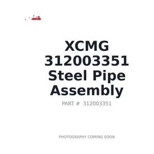 XCMG 312003351 Hose | Fits XCMG excavators | Stocked in BC, Ships Canada-Wide