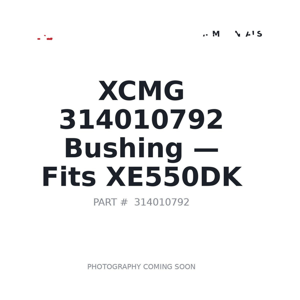 314010792 XCMG Bushings