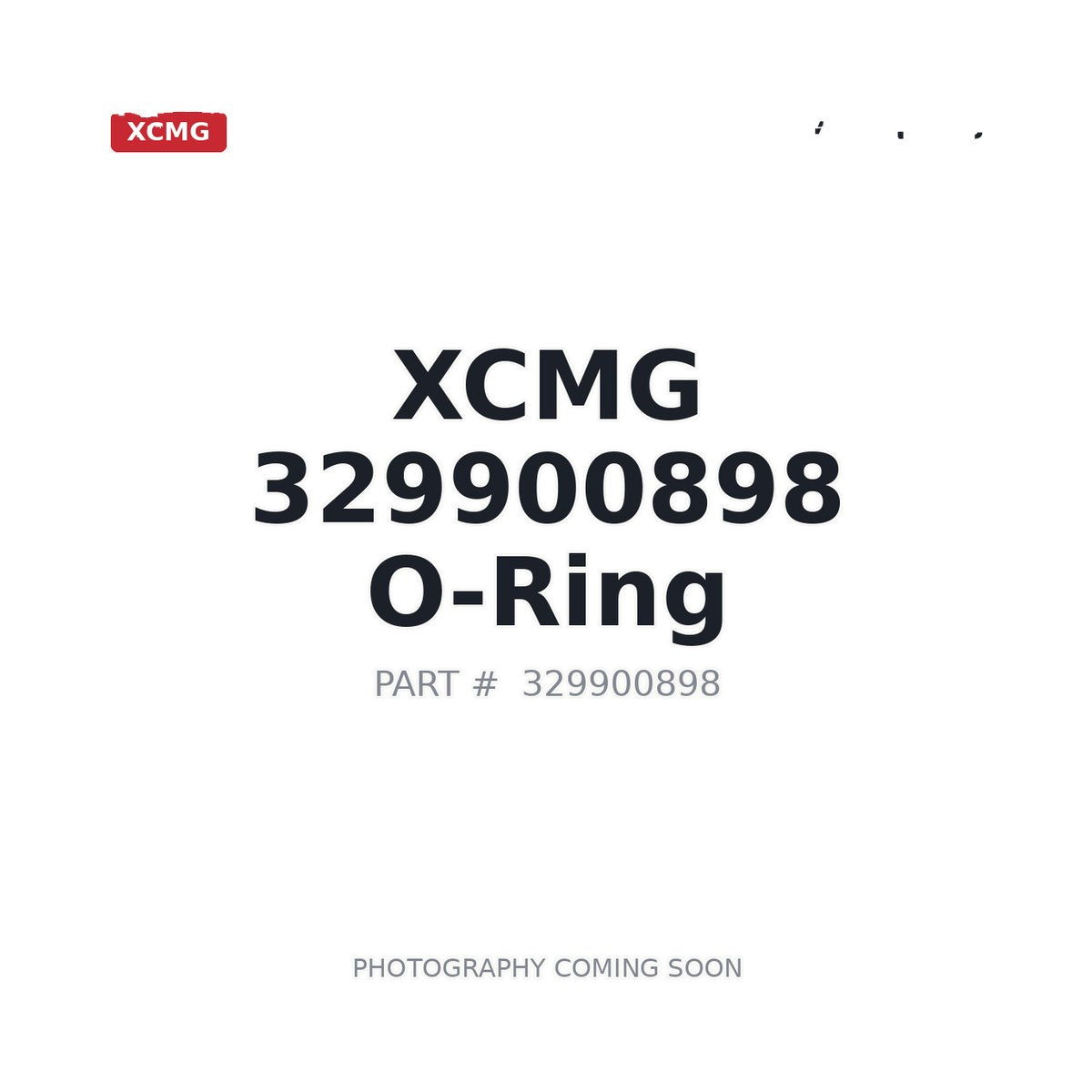 329900898 XCMG O-ring