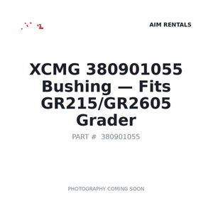 XCMG 380901055 Bushings | Fits XCMG GR215, XCMG GR2605 | Stocked in BC, Ships Canada-Wide
