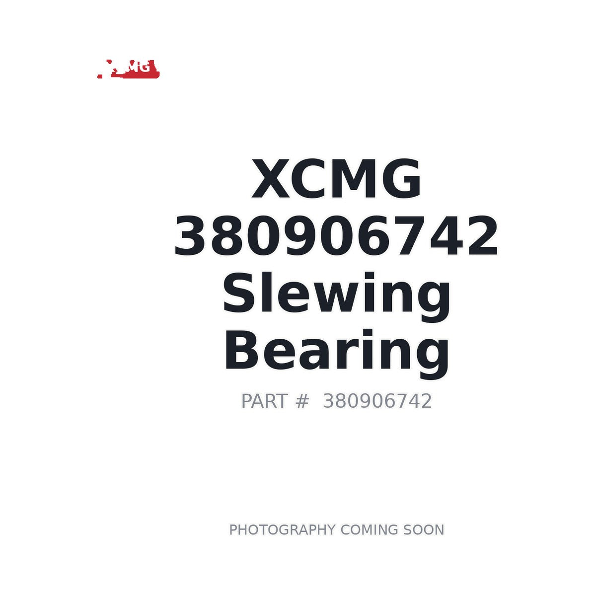 380906742 XCMG Bearing