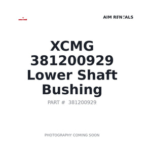 XCMG 381200929 Bearing | Stocked in BC, Ships Canada-Wide