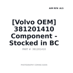 Volvo 381201410 Component | Stocked in BC, Ships Canada-Wide