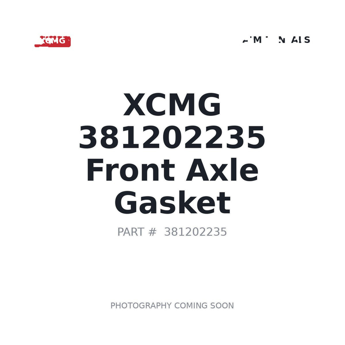 381202235 XCMG Gasket
