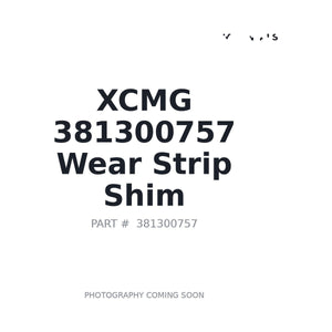XCMG 381300757 Shim | Stocked in BC, Ships Canada-Wide