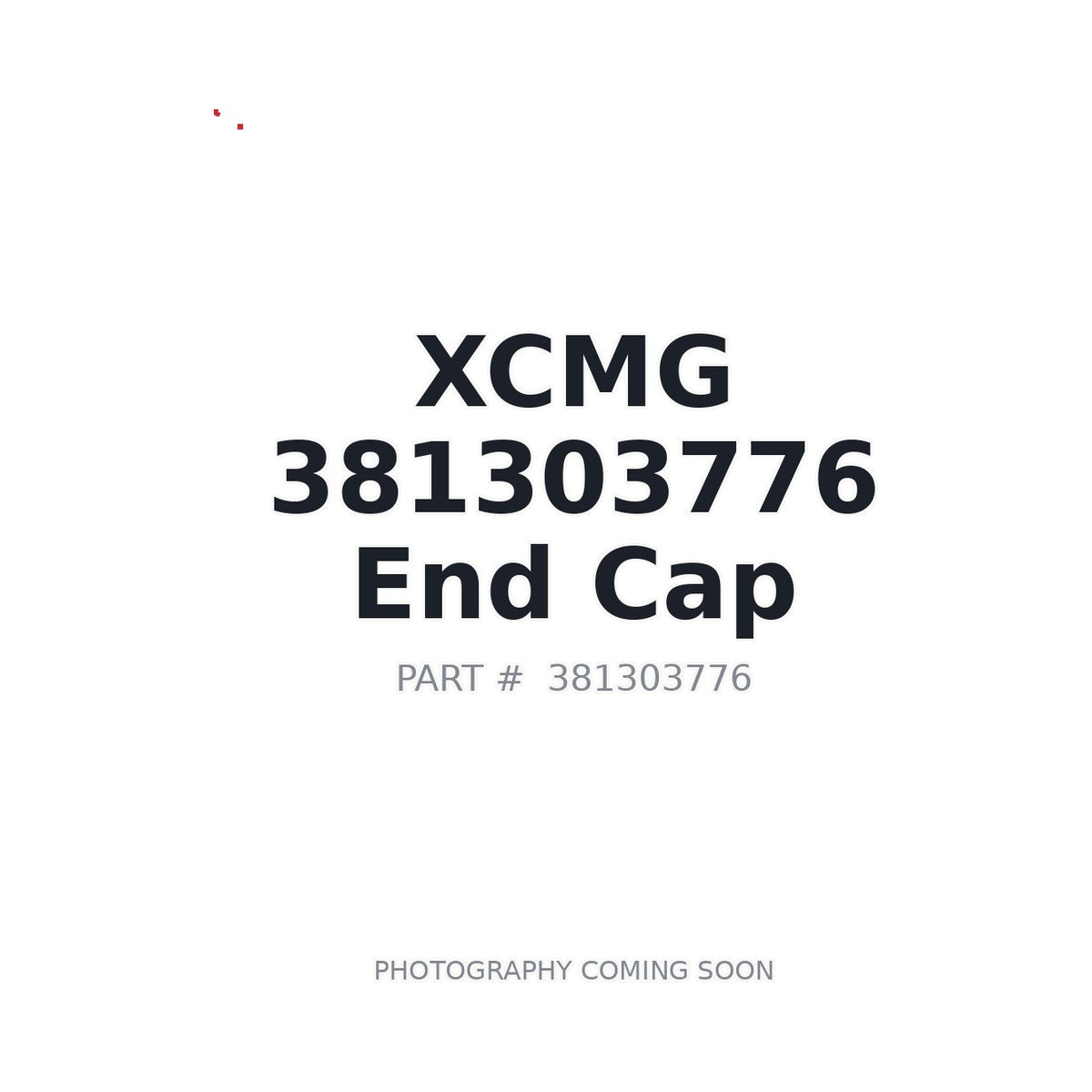 381303776 XCMG End Cap