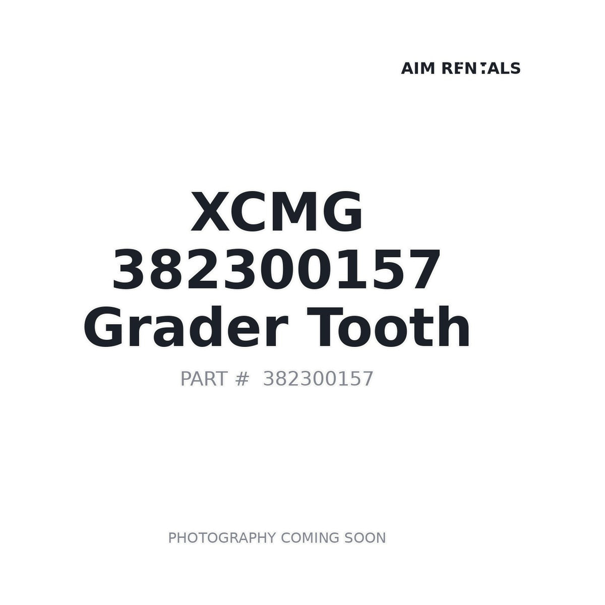 382300157 XCMG Tooth
