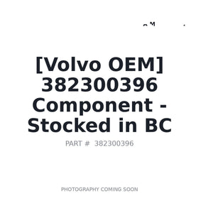 Volvo 382300396 Component | Stocked in BC, Ships Canada-Wide