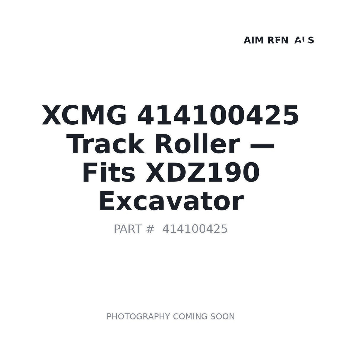 414100425 XCMG Track Rollers