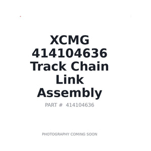 XCMG 414104636 Track Chain Link Assembly | Fits XCMG XE215C | Stocked in BC, Ships Canada-Wide