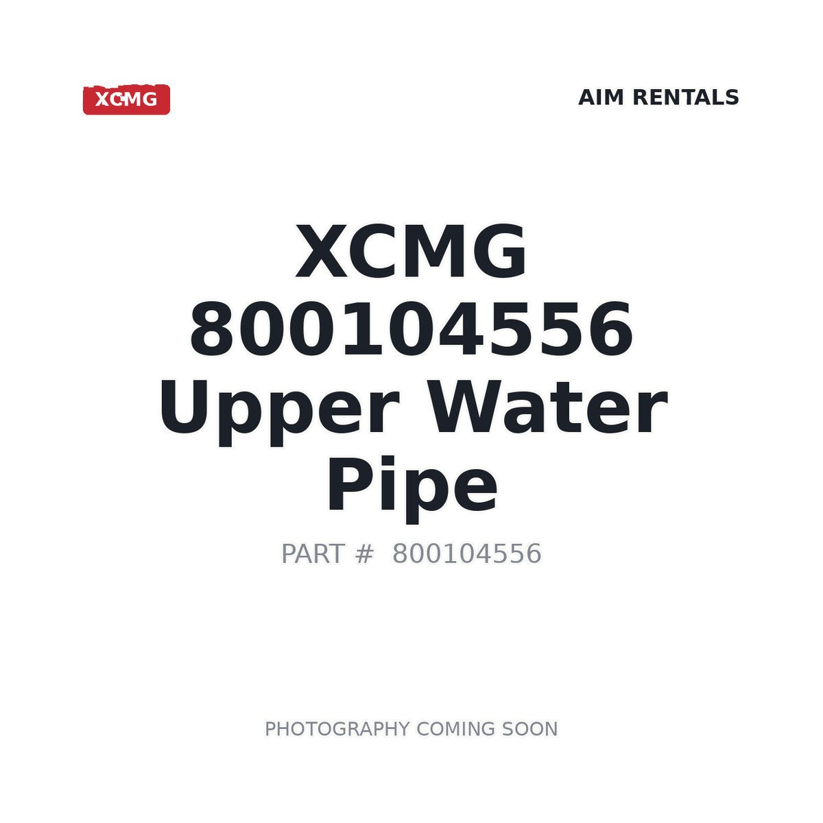 800104556 XCMG Hose