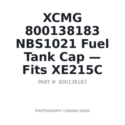 800138183 NBS1021 XCMG Fuel Caps