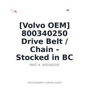 Volvo 800340250 Driveline | Stocked in BC, Ships Canada-Wide