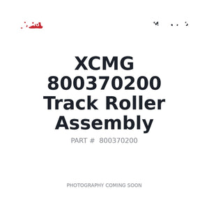 XCMG 800370200 Track Roller | Stocked in BC, Ships Canada-Wide