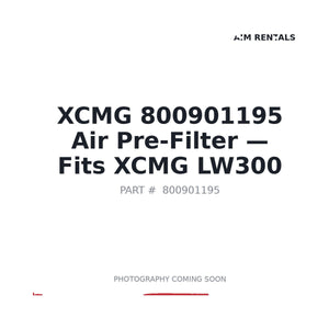 XCMG 800901195 Filters | Stocked in BC, Ships Canada-Wide