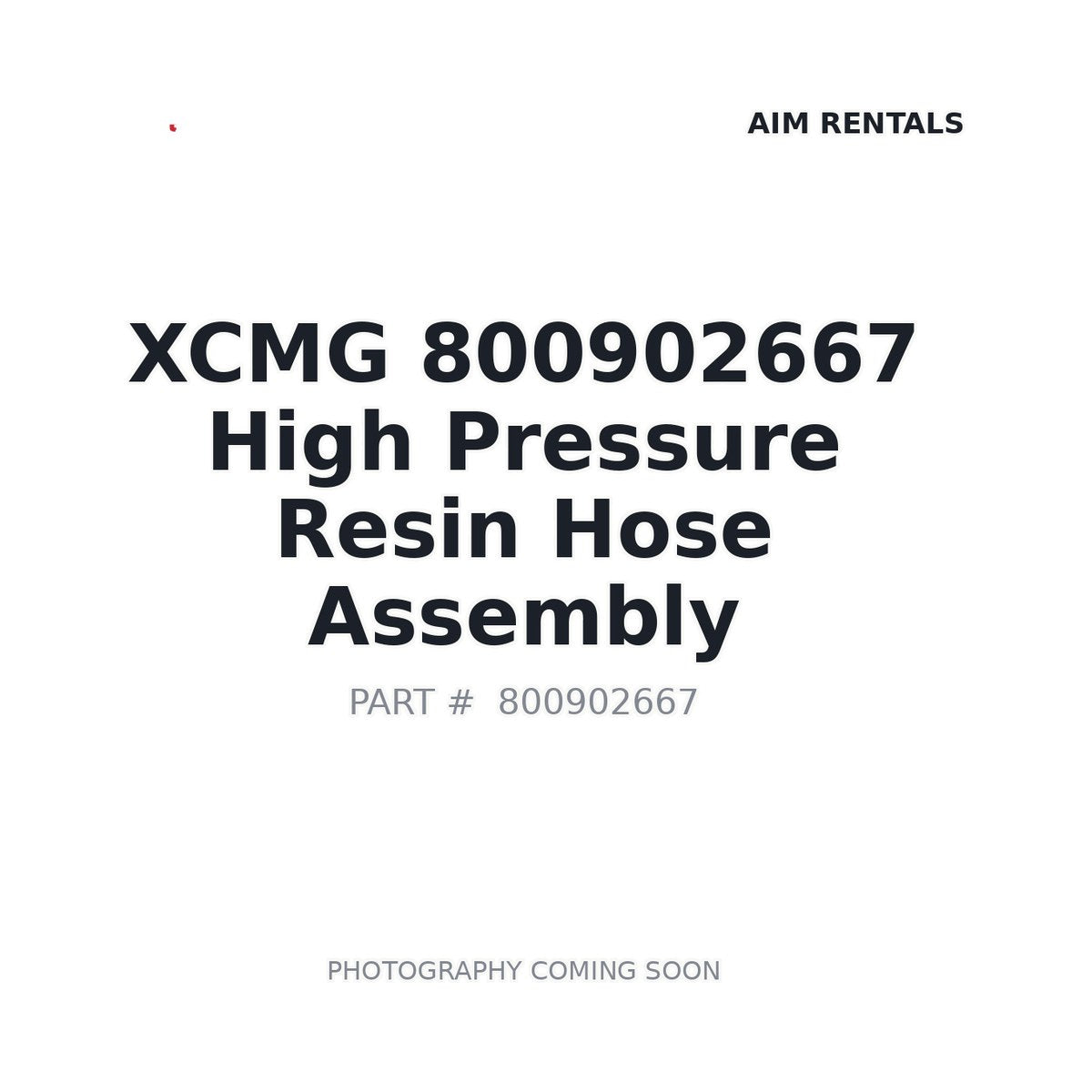 800902667 XCMG Hose