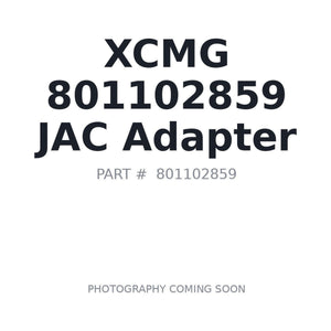 XCMG 801102859 Adapter | Stocked in BC, Ships Canada-Wide