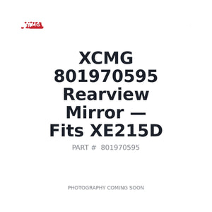 XCMG 801970595 Mirrors | Fits XCMG XE215D | Stocked in BC, Ships Canada-Wide