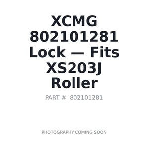 XCMG 802101281 Cab Locks | Fits XCMG XS203J | Stocked in BC, Ships Canada-Wide