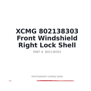 XCMG 802138303 Cab Lock Housing | Fits XCMG XE135, XCMG XE150 | Stocked in BC, Ships Canada-Wide