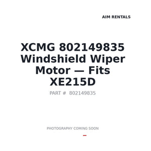 XCMG 802149835 Electrical Motors | Stocked in BC, Ships Canada-Wide