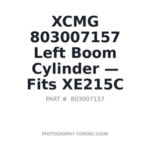 XCMG 803007157 Hydraulic Cylinders | Fits XCMG XE215C | Stocked in BC, Ships Canada-Wide