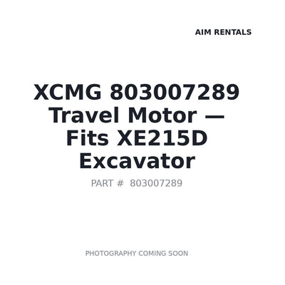 803007289 XCMG Final Drive Motors