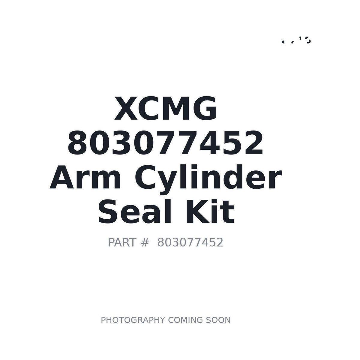 803077452 XCMG Seal Kit