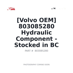 Volvo 803085280 Hydraulic | Stocked in BC, Ships Canada-Wide