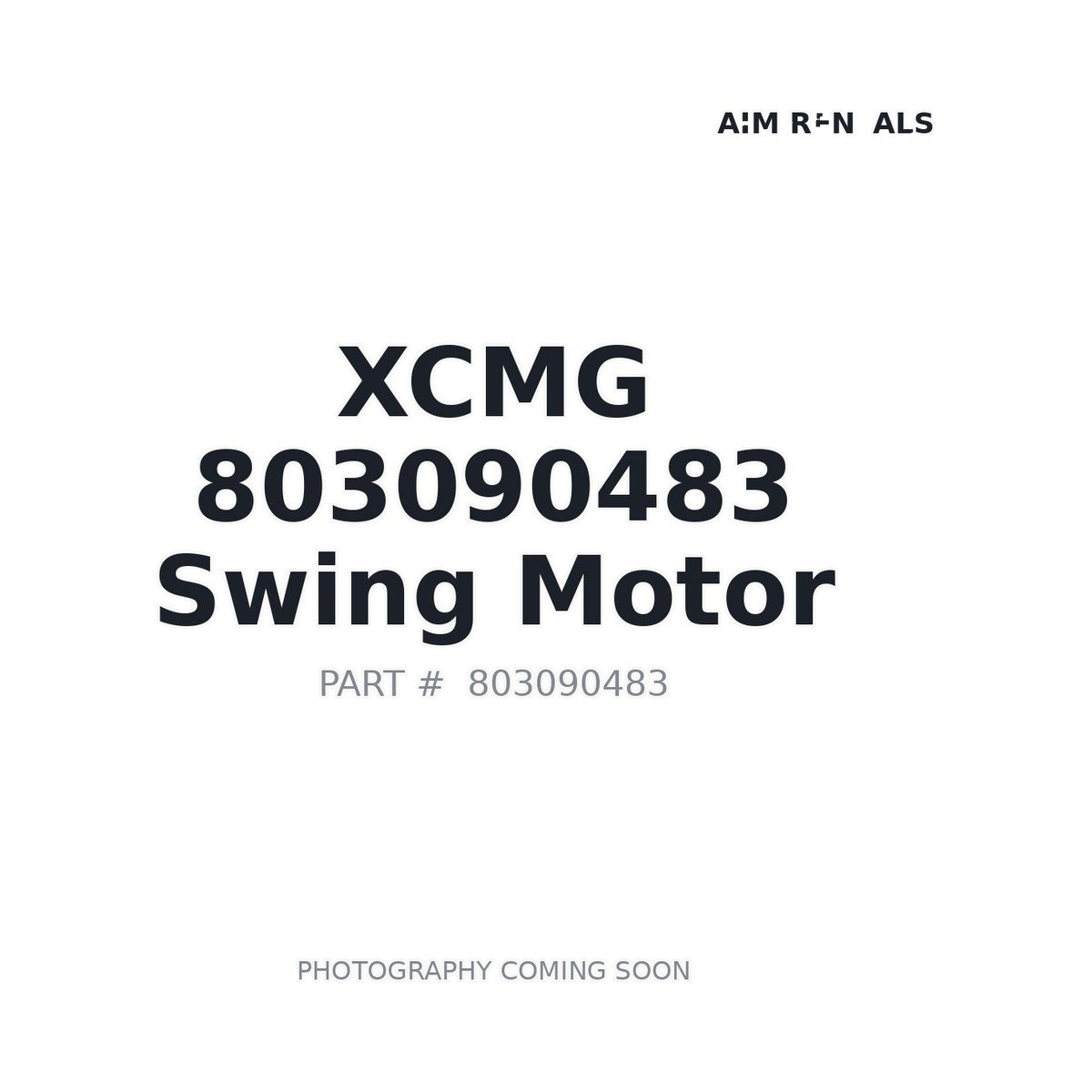 803090483 XCMG Swing Motor