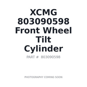 XCMG 803090598 Cylinder | Stocked in BC, Ships Canada-Wide