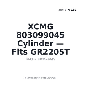 XCMG 803099045 Hydraulic Cylinders | Fits XCMG GR2205T | Stocked in BC, Ships Canada-Wide