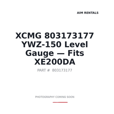 803173177 / YWZ-150 XCMG Hydraulic Level Gauges