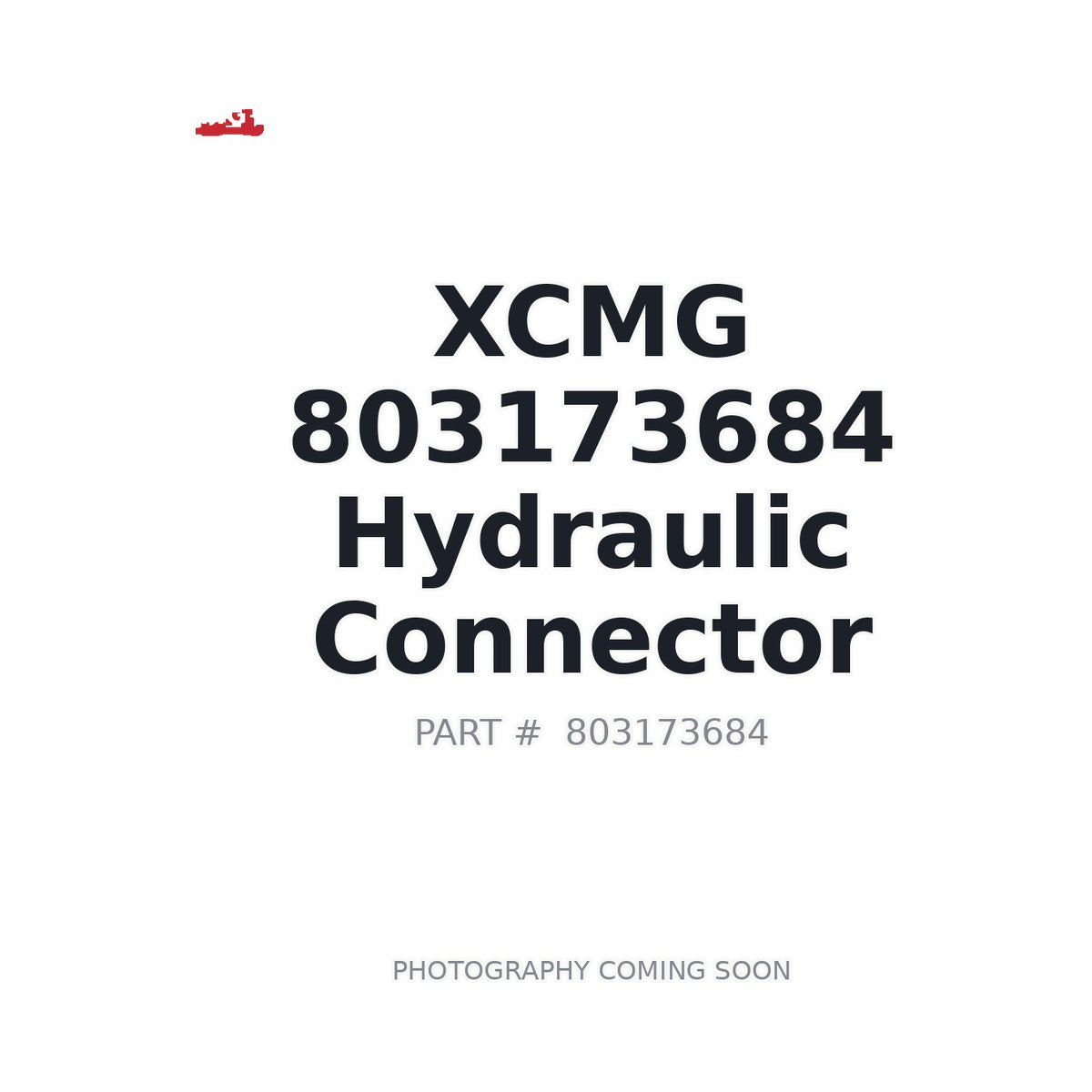 803173684 XCMG Connector