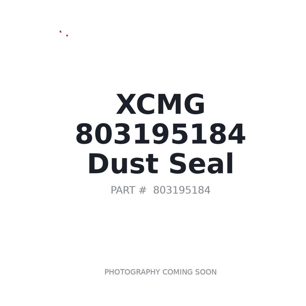 803195184 XCMG O-ring
