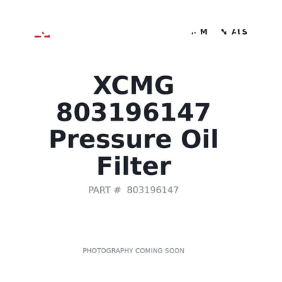 803196147 XCMG Hydraulic Filter