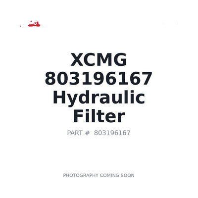 803196167 XCMG Hydraulic Filter