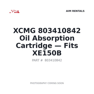 XCMG 803410842 Filters | Stocked in BC, Ships Canada-Wide