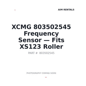 XCMG 803502545 Sensors | Fits XCMG XS123 | Stocked in BC, Ships Canada-Wide