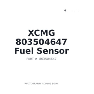 XCMG 803504647 Sensor | Stocked in BC, Ships Canada-Wide