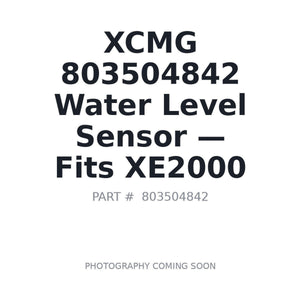 XCMG 803504842 Sensors | Fits XCMG XE150BRⅠ, XCMG XE270DLL | Stocked in BC, Ships Canada-Wide