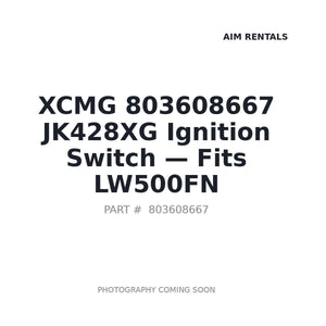 XCMG 803608667 Switches | Fits XCMG LW500FN | Stocked in BC, Ships Canada-Wide