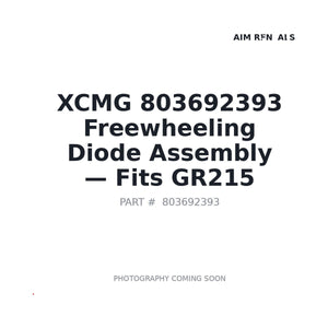 XCMG 803692393 Electrical Components | Fits XCMG GR215 | Stocked in BC, Ships Canada-Wide