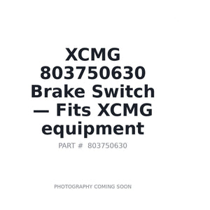 XCMG 803750630 Sensors | Stocked in BC, Ships Canada-Wide