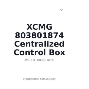 XCMG 803801874 Electrical Control Box | Stocked in BC, Ships Canada-Wide
