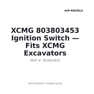 803803453 XCMG Electrical Switches