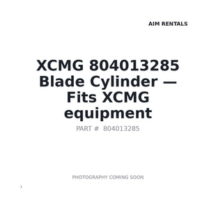 XCMG 804013285 Hydraulic Cylinders | Stocked in BC, Ships Canada-Wide