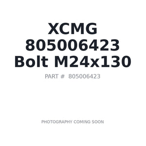 XCMG 805006423 Bolt | Stocked in BC, Ships Canada-Wide